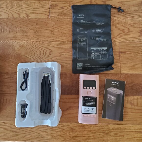 Limitless AirPro Portable Air Compressor, Power Bank, and Flashlight New in Box - Picture 4 of 6
